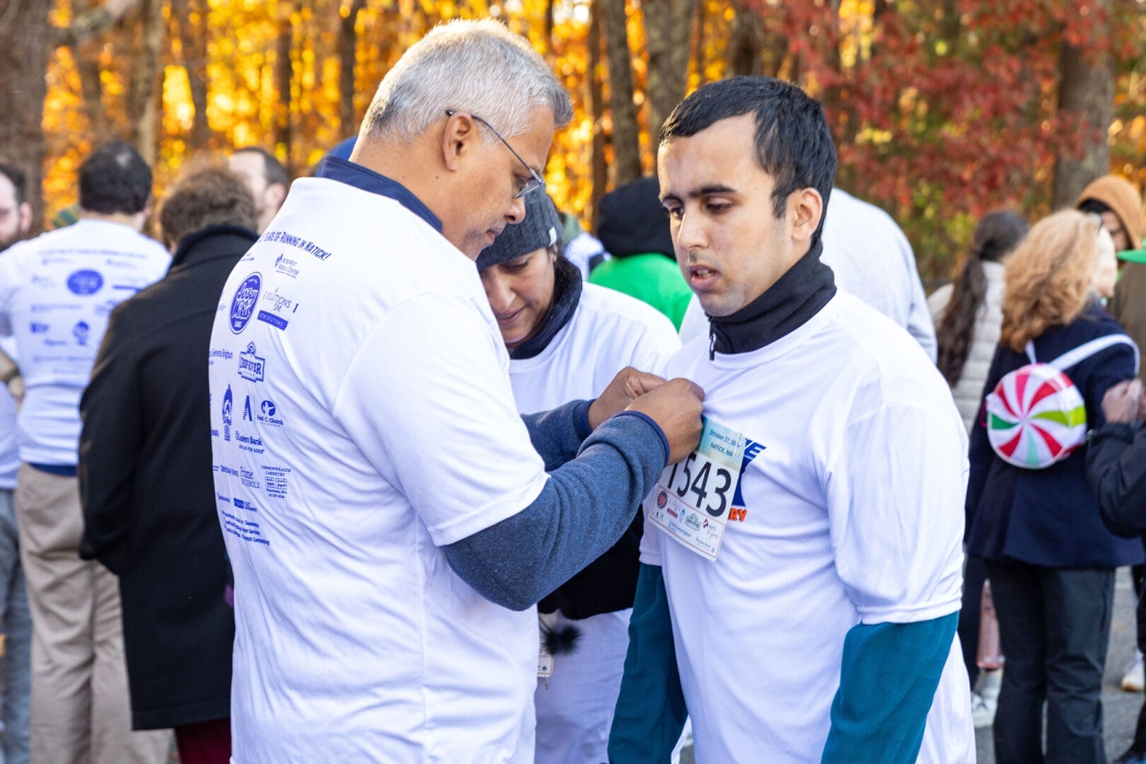 Member Moments 3 5k Pinning Sachins Bib